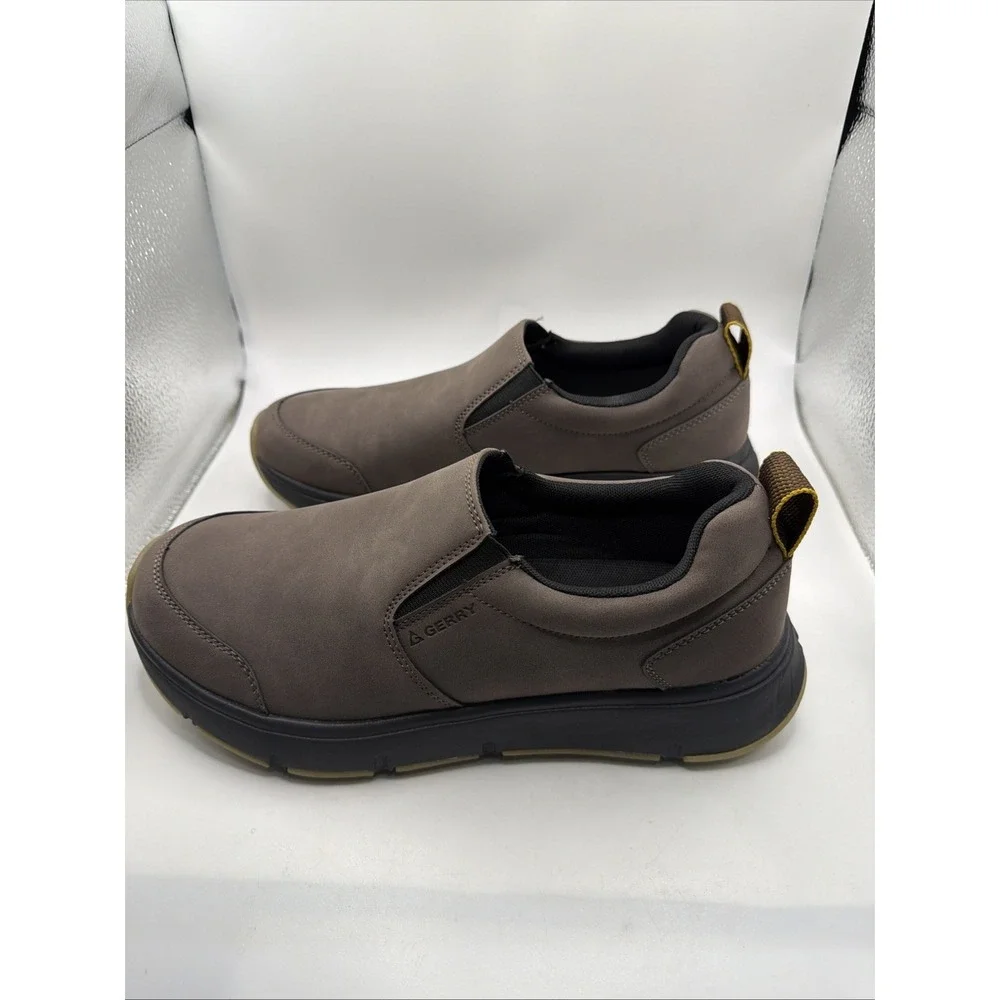 Gerry Men's Moc II Slip-On Shoes, Size 9 Brown